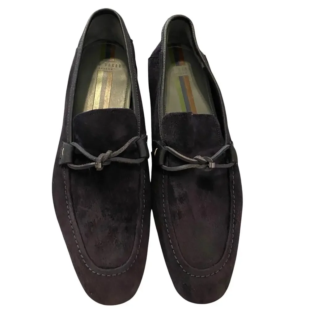 Ted Baker London Hoppken Men's Size 13 Black Suede